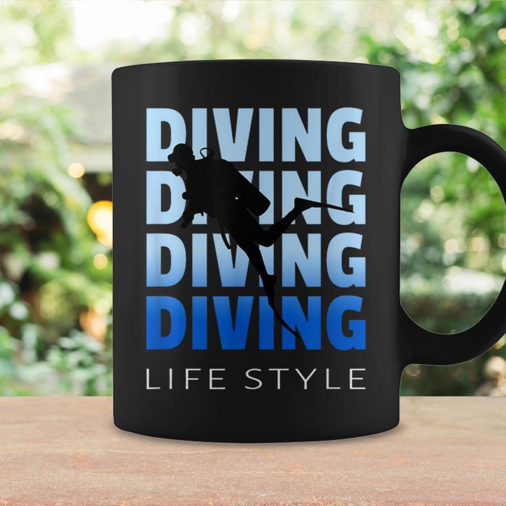 Scuba Diving Gearcuba Diving Equipment Dive コーヒーマグ ギフトのアイデア
