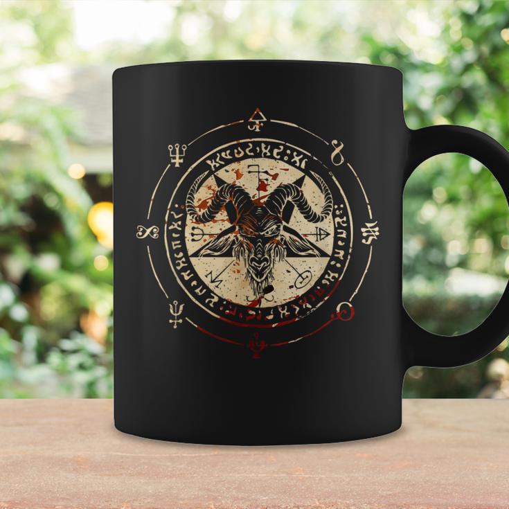 Seal Of Baphomet Occult Pentagram Goatatanic Occult コーヒーマグ ギフトのアイデア