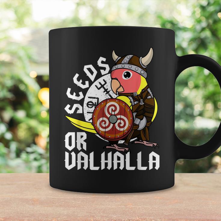 Seeds Oralhalla バイキング オウム 桃の顔 ルティーノ ラブバード コーヒーマグ ギフトのアイデア