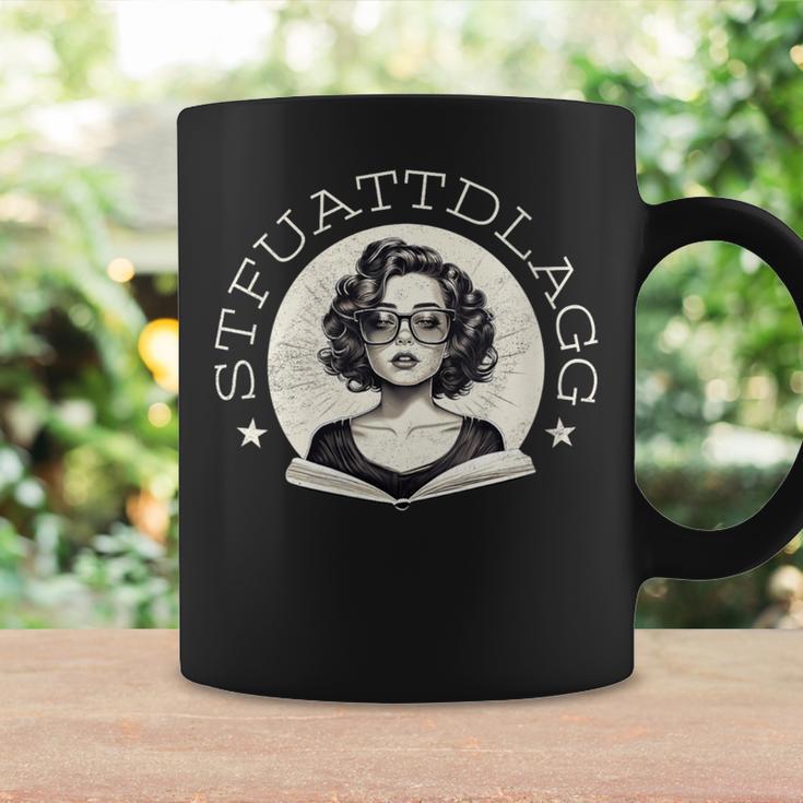 Sexy STFUATTDLAGG Adult Read Spicy Love Reading Book Fantasy Graphic Print Coffee Mug Gifts ideas