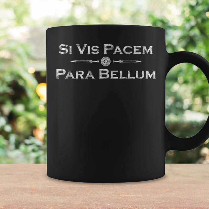 Siis Pacem Para Bellum ラテン語の言葉 コーヒーマグ ギフトのアイデア