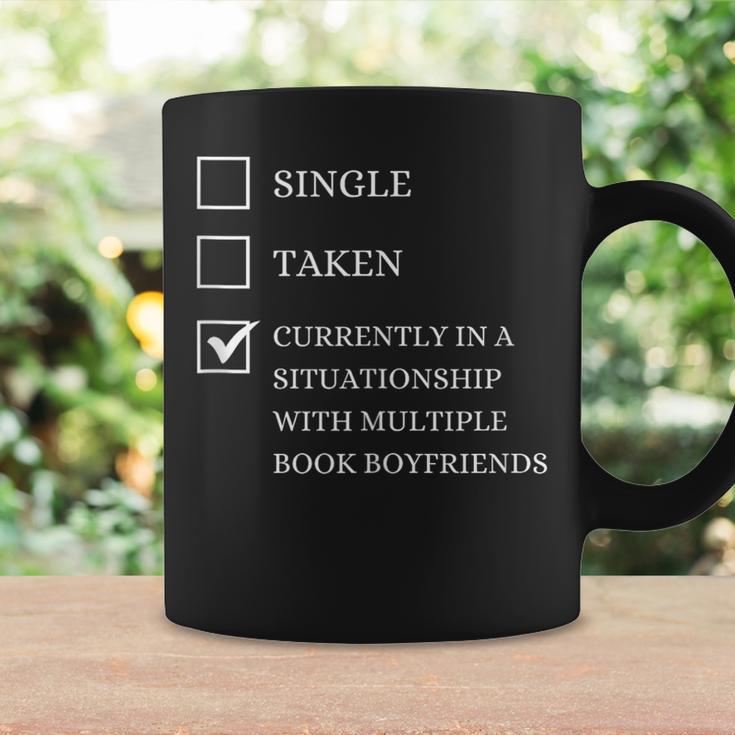 Single Taken Book Boyfriend Smut Reader Spicy Book Lover Graphic Print Coffee Mug Gifts ideas