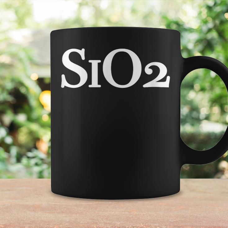 Sio2化学二酸化ケイ素クォーツシリカ化学処方 コーヒーマグ ギフトのアイデア