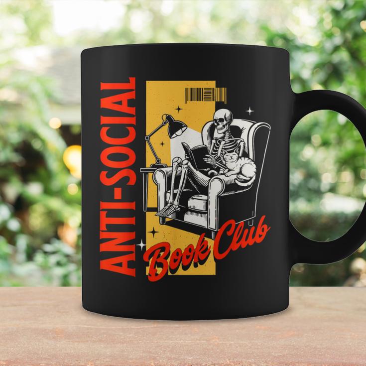 Skeleton Reads a Book Anti Social Book Club Graphic Print Coffee Mug Gifts ideas Skeleton Reads a Book Anti Social Book Club Graphic Print Coffee Mug Gifts ideas
