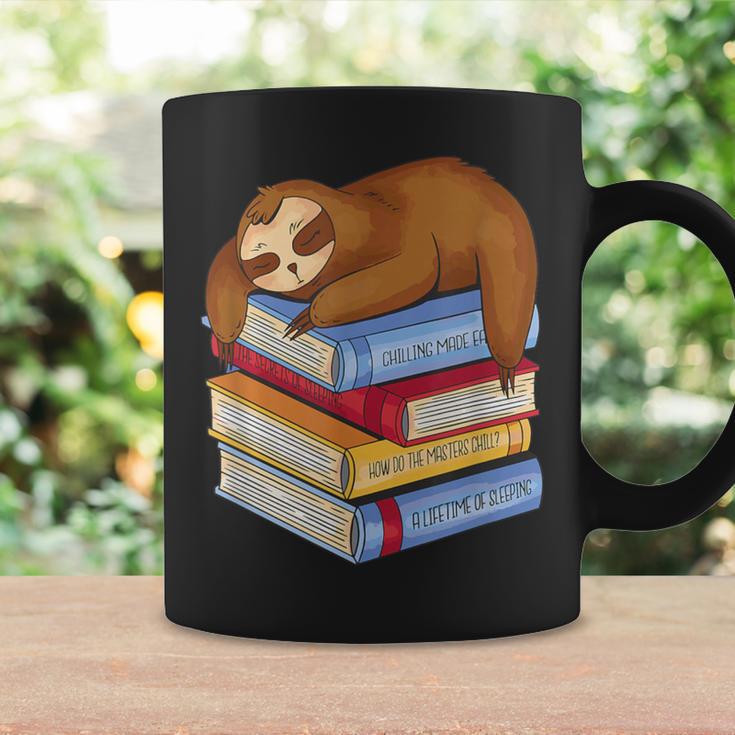 Sloth Napping On Book Stack Graphic Print Coffee Mug Gifts ideas Sloth Napping On Book Stack Graphic Print Coffee Mug Gifts ideas