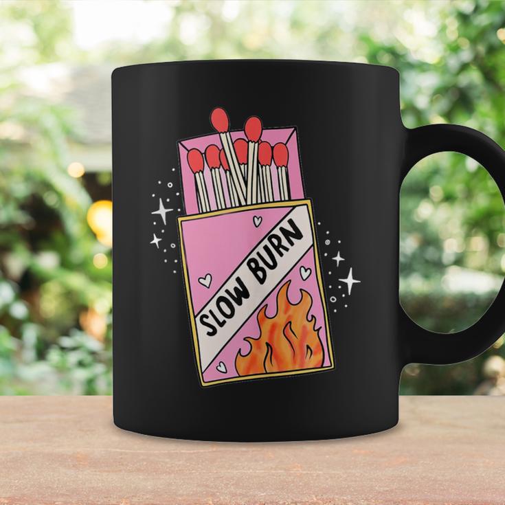 Slow Burn Book Trope Worth The Wait Love Takes Time Graphic Print Coffee Mug Gifts ideas