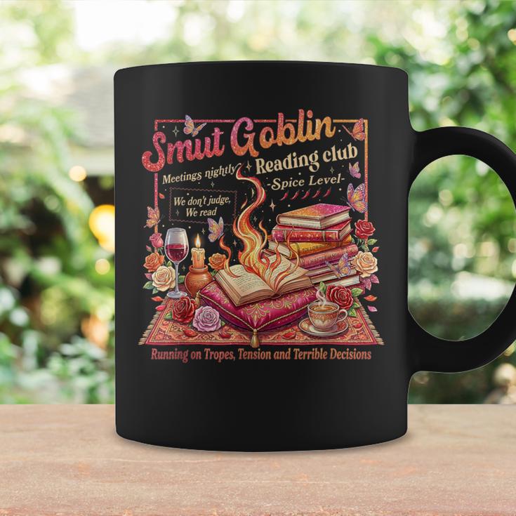 Smut Goblin Dark Romance Book Lover Vintage Graphic Print Coffee Mug Gifts ideas