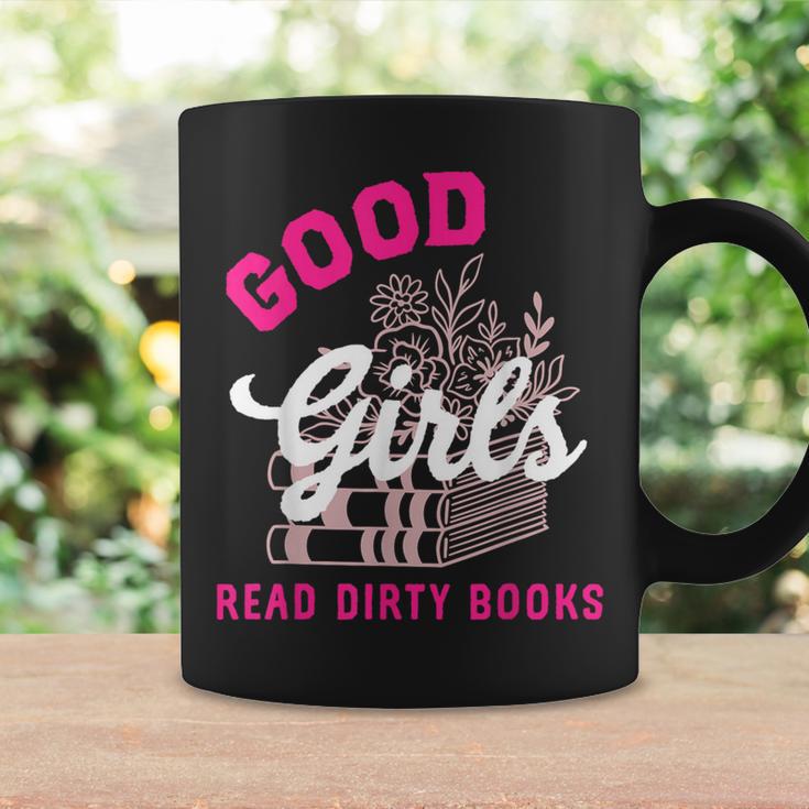 Smutty Book Merch Good Girls Read Dirty Books Smut Readers Graphic Print Coffee Mug Gifts ideas