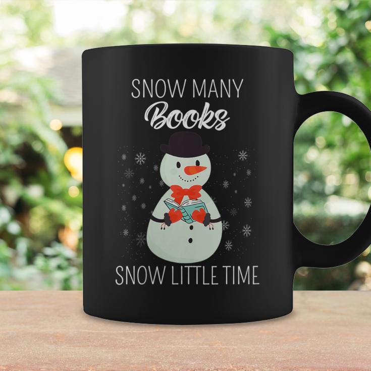 Snow Many Books Snow Little Time Christmas Bookworm Snowman Graphic Print Coffee Mug Gifts ideas Snow Many Books Snow Little Time Christmas Bookworm Snowman Graphic Print Coffee Mug Gifts ideas
