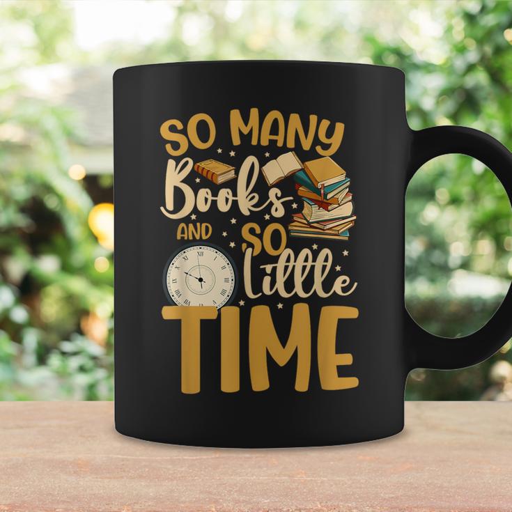 So Many Books Little Time Graphic Print Coffee Mug Gifts ideas