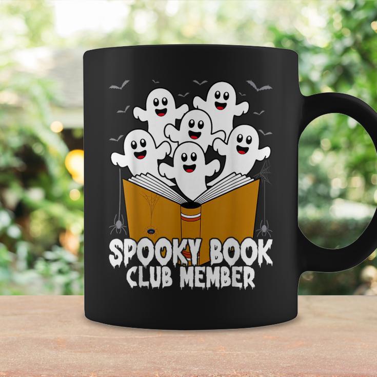 Spooky Book Club Member Halloween Bookish Ghost Lover Graphic Print Coffee Mug Gifts ideas