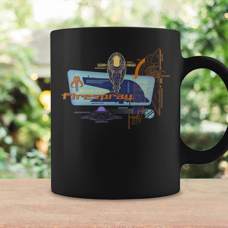 Star Wars The Book Of Boba Fett Firespray Schematic Graphic Print Coffee Mug Gifts ideas Star Wars The Book Of Boba Fett Firespray Schematic Graphic Print Coffee Mug Gifts ideas