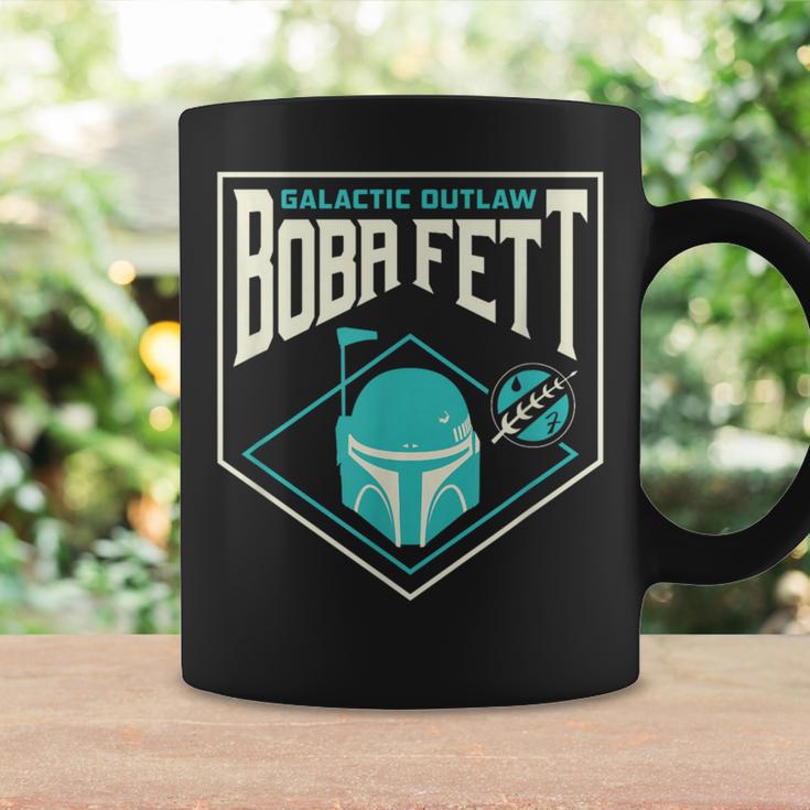 Star Wars The Book Of Boba Fett Galactic Outlaw Badge Graphic Print Coffee Mug Gifts ideas