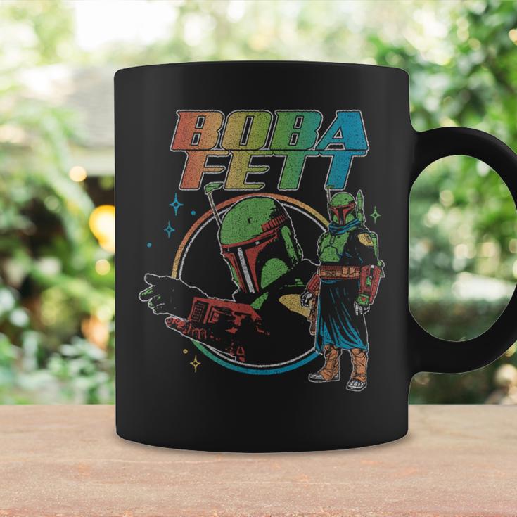 Star Wars The Book Of Boba Fett Rainbow Logo Graphic Print Coffee Mug Gifts ideas