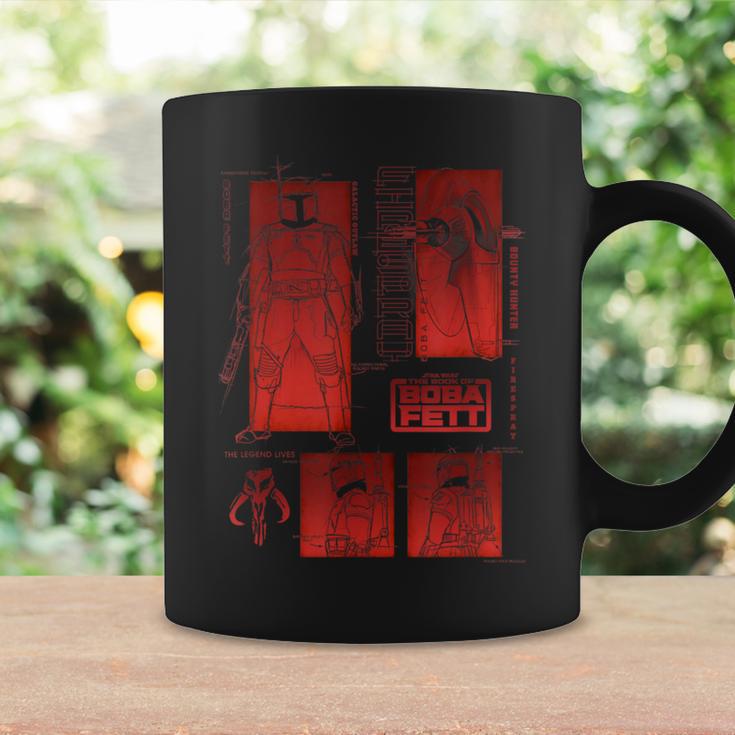 Star Wars The Book Of Boba Fett Sketch Panels Graphic Print Coffee Mug Gifts ideas