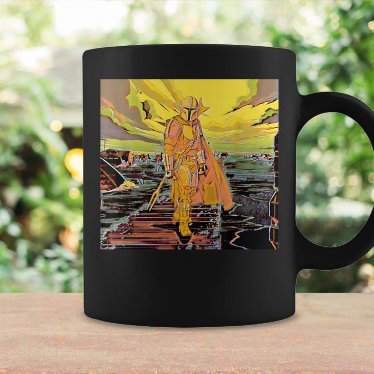 Star Wars The Mandalorian Din Djarin Comic Book Graphic Print Coffee Mug Gifts ideas