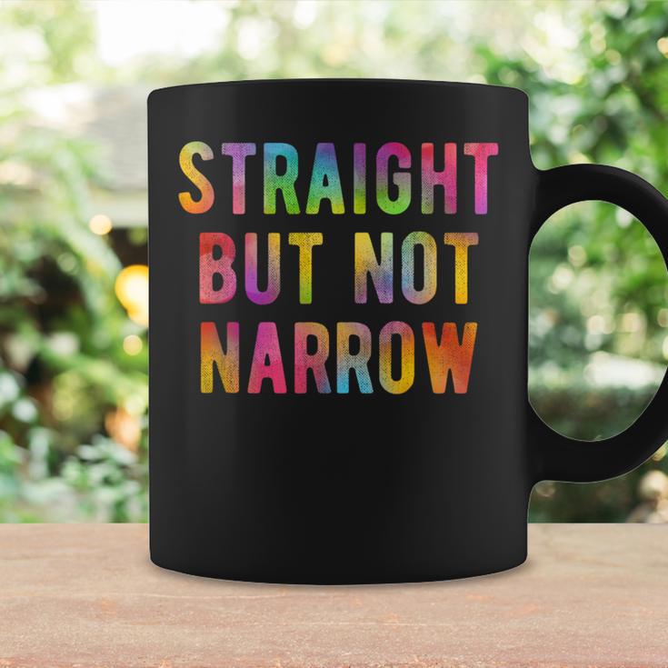 Straight But Not Narrow レインボー Lgbtq Ally コーヒーマグ ギフトのアイデア