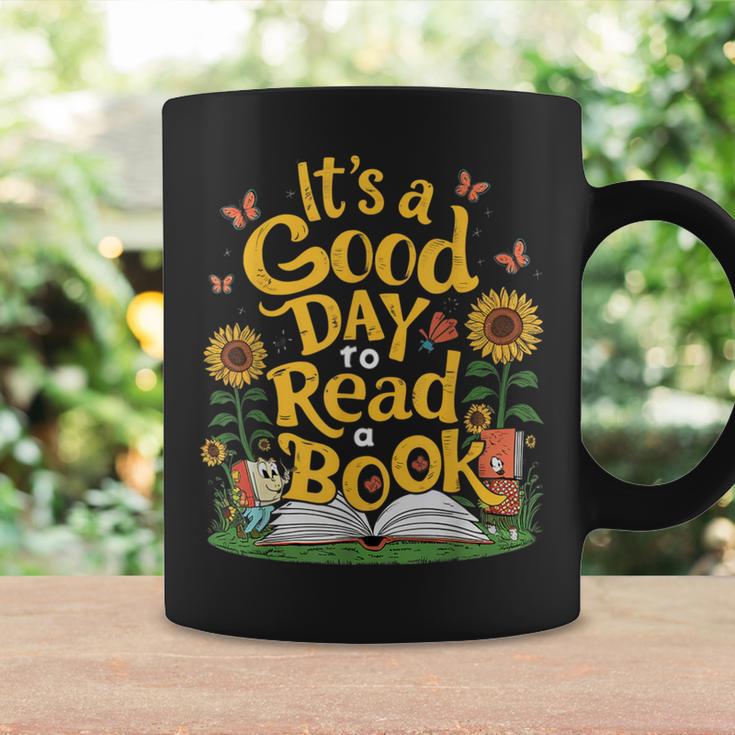 Student It's A Good Day To Read a Book Back To School Graphic Print Coffee Mug Gifts ideas