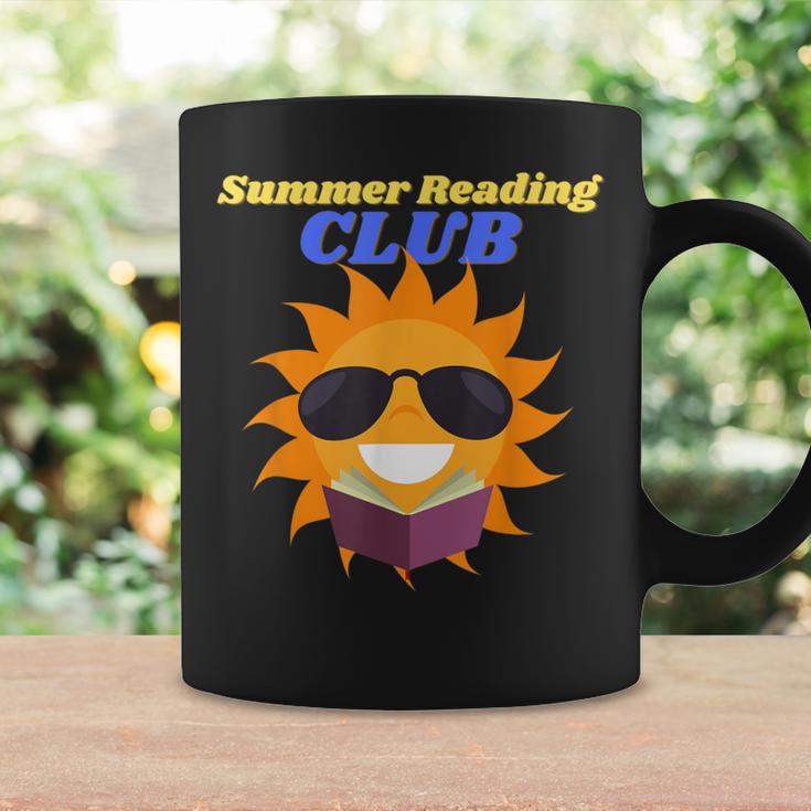 Summer Reading Club Sun Reading Book Men Women Kids Graphic Print Coffee Mug Gifts ideas