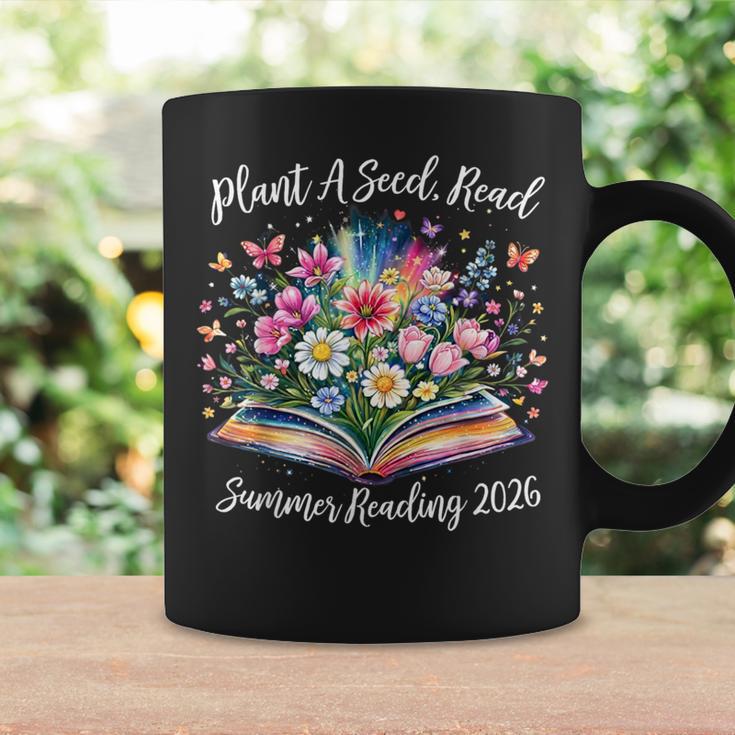 Summer Reading Program 2026 Plant A Seed Read Book Librarian Graphic Print Coffee Mug Gifts ideas