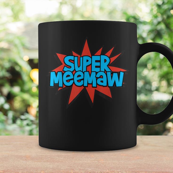 Super Grandmother Comic Book Hero Tshirt Super MeeMaw Graphic Print Coffee Mug Gifts ideas