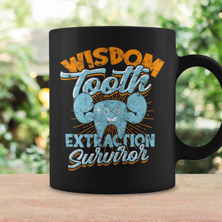 Superviviente De Extracción De Muelas Del Juicio Odontología Muela Del Juicio Taza de café Ideas de regalos