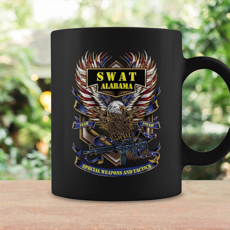 Swat アラバマ チーム タフ アメリカン イーグル ポリス コーヒーマグ ギフトのアイデア