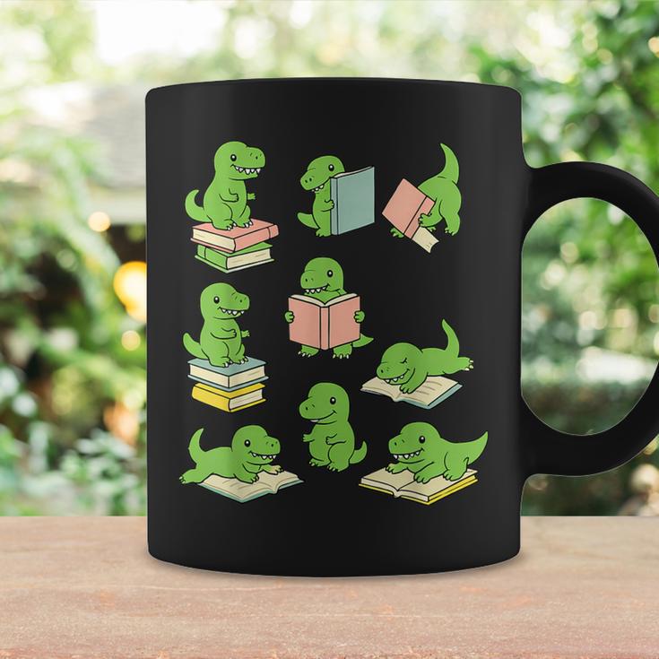 T-Rex Dinosaurs Reading Books Dinosaur Lover Graphic Print Coffee Mug Gifts ideas T-Rex Dinosaurs Reading Books Dinosaur Lover Graphic Print Coffee Mug Gifts ideas