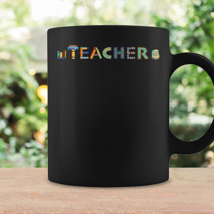 Teacher Text Graphic Write Create Inspire Book Reading Squad Graphic Print Coffee Mug Gifts ideas