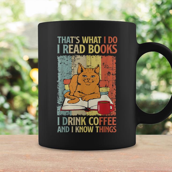 That's What I Do Read Books I Drink Coffee And I Know Things Graphic Print Coffee Mug Gifts ideas That's What I Do Read Books I Drink Coffee And I Know Things Graphic Print Coffee Mug Gifts ideas