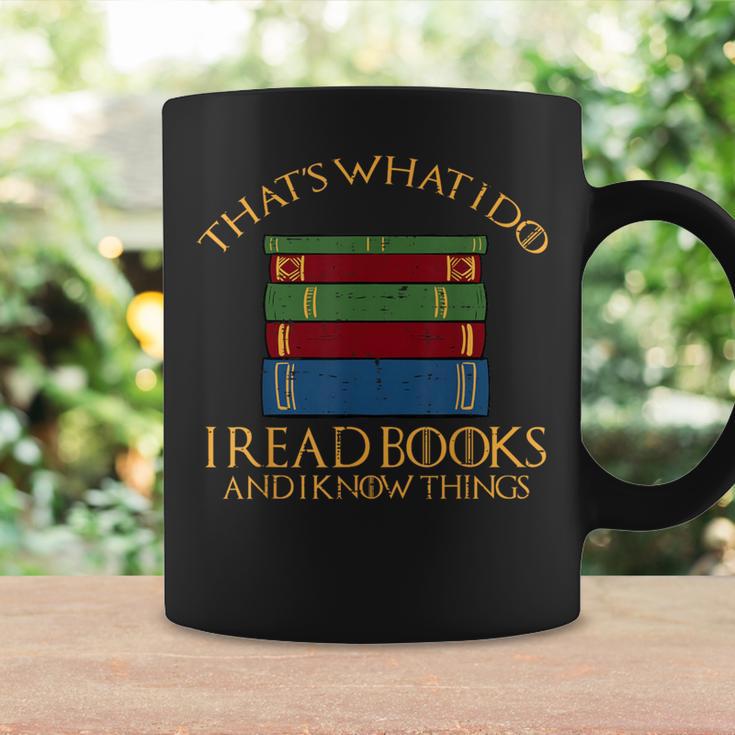 Thats What I Do Read Reading Book Librarian Across America Graphic Print Coffee Mug Gifts ideas