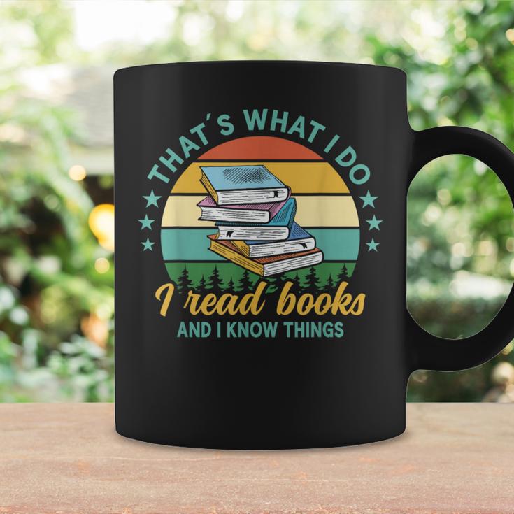 That´s What I Do I Read Books And I Know Things Graphic Print Coffee Mug Gifts ideas That´s What I Do I Read Books And I Know Things Graphic Print Coffee Mug Gifts ideas