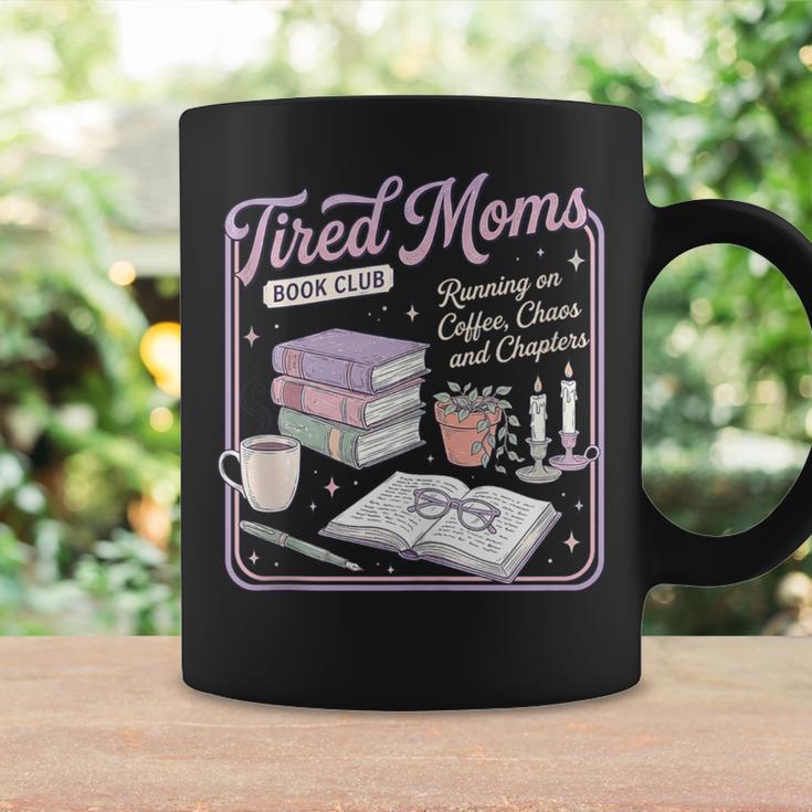 Tired Moms Book-Club Coffee Chaos Chapters Mom Graphic Print Coffee Mug Gifts ideas Tired Moms Book-Club Coffee Chaos Chapters Mom Graphic Print Coffee Mug Gifts ideas