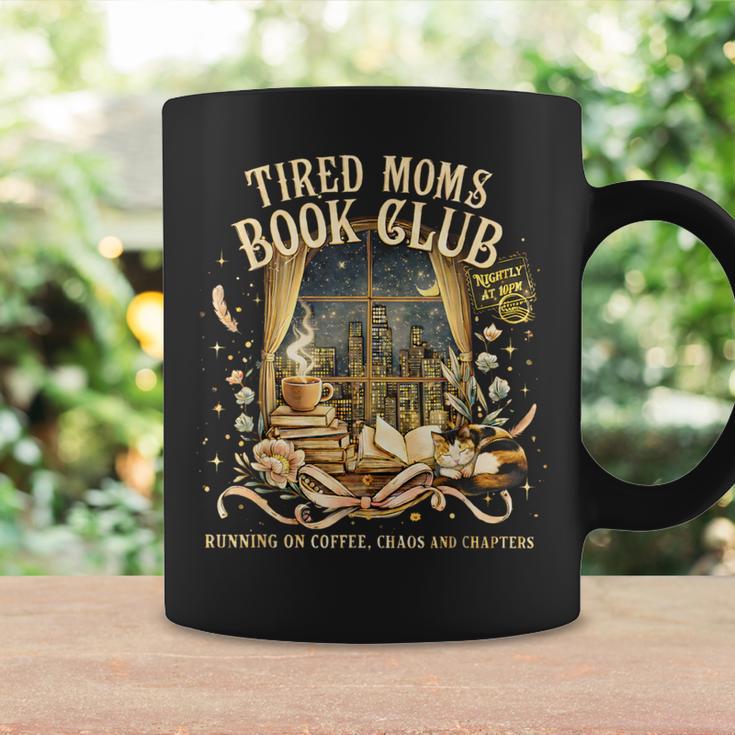 Tired Moms Book Club Night City Coffee Chaos Reading Graphic Print Coffee Mug Gifts ideas Tired Moms Book Club Night City Coffee Chaos Reading Graphic Print Coffee Mug Gifts ideas