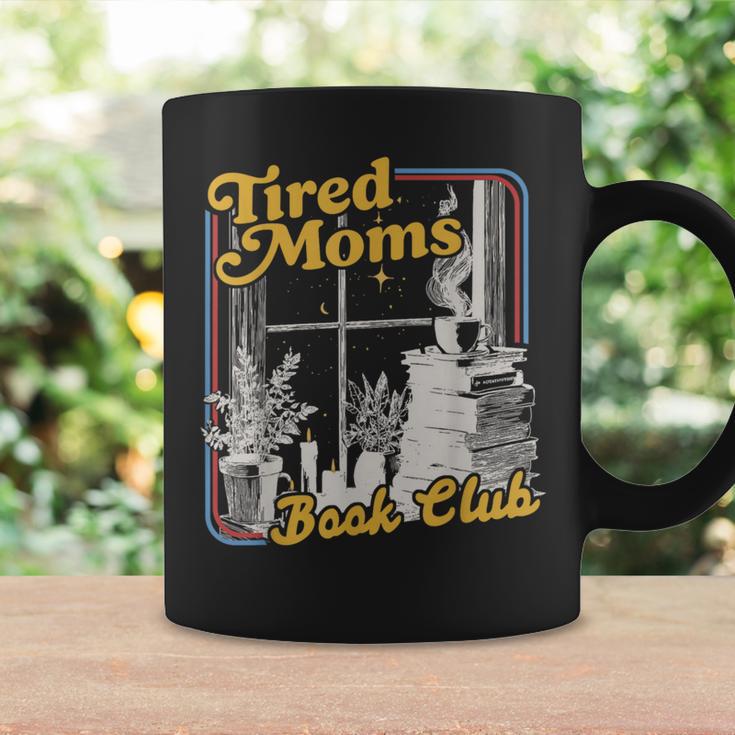 Tired Moms Book Club Reading Books Lovers Mom For Mothers Graphic Print Coffee Mug Gifts ideas