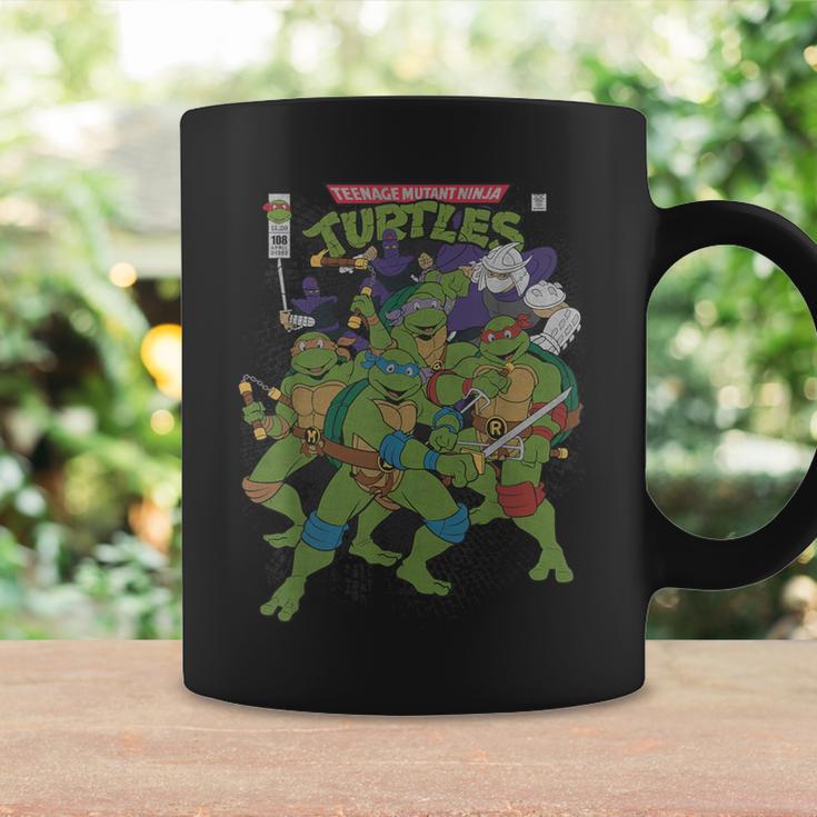 TMNT Comic Book Cover Group Shot Graphic Print Coffee Mug Gifts ideas