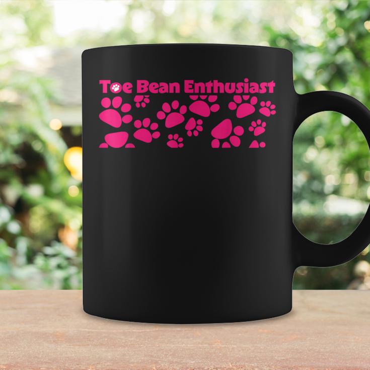 Toe Bean Enthusiast かわいい 猫 肉球 コーヒーマグ ギフトのアイデア