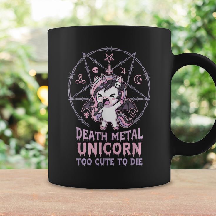 Too Cute To Die Death メタルユニコーン コーヒーマグ ギフトのアイデア