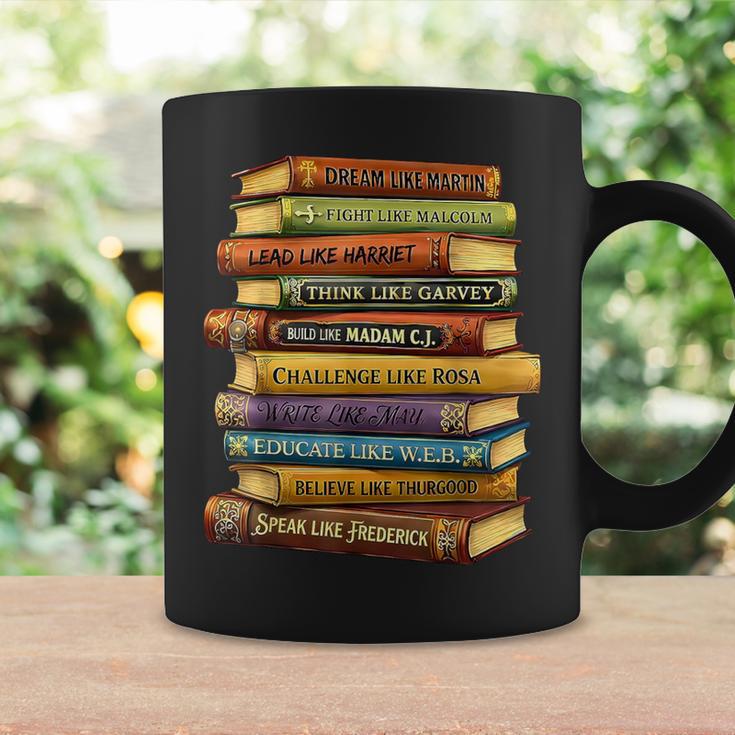 History Book Stack Leaders African American Pride Graphic Print Coffee Mug Gifts ideas