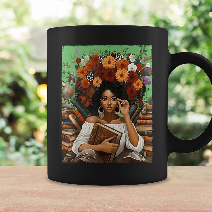 History Month Black Afro Girl Women Book Lovers Floral Graphic Print Coffee Mug Gifts ideas History Month Black Afro Girl Women Book Lovers Floral Graphic Print Coffee Mug Gifts ideas