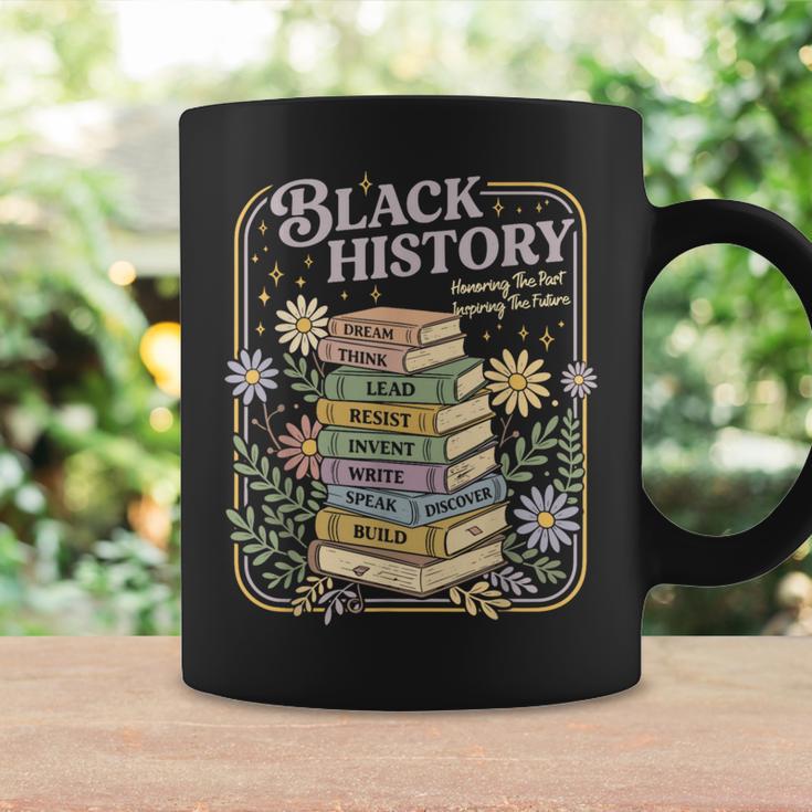 History Month Books Black African American Teachers Graphic Print Coffee Mug Gifts ideas