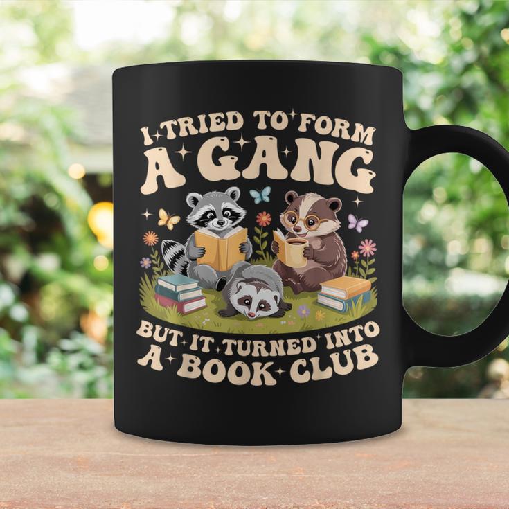 I Tried To Form A Gang But It Turned Into A Book Club Groovy Graphic Print Coffee Mug Gifts ideas