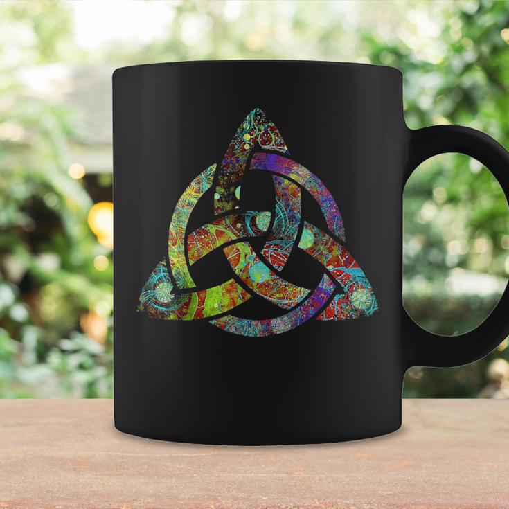 Triquetra ホーリートリニティ ケルトノット コーヒーマグ ギフトのアイデア