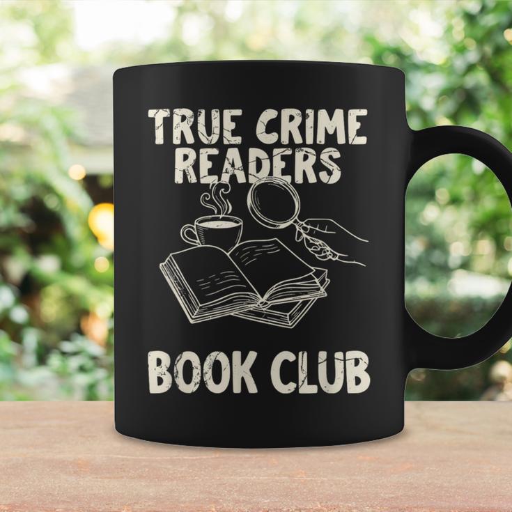 True Crime Readers Book Club Coffee Lovers Graphic Print Coffee Mug Gifts ideas