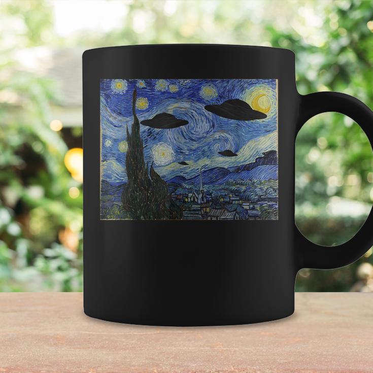 Ufo エイリアン アブダクション 星月夜 ヴァン・ゴッホ 絵画 コーヒーマグ ギフトのアイデア
