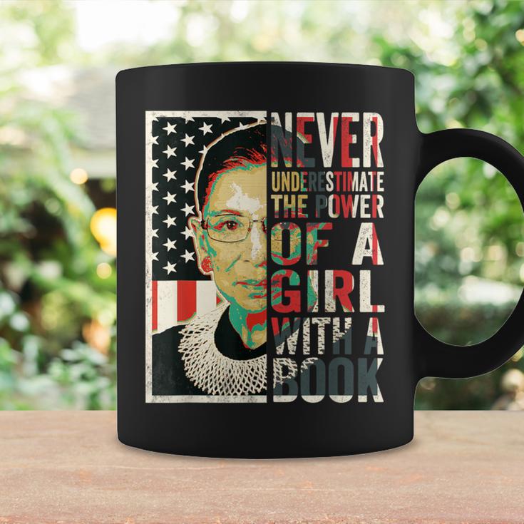 Never Underestimate The Power Of A Girl With A Book T-Shirt Graphic Print Coffee Mug Gifts ideas