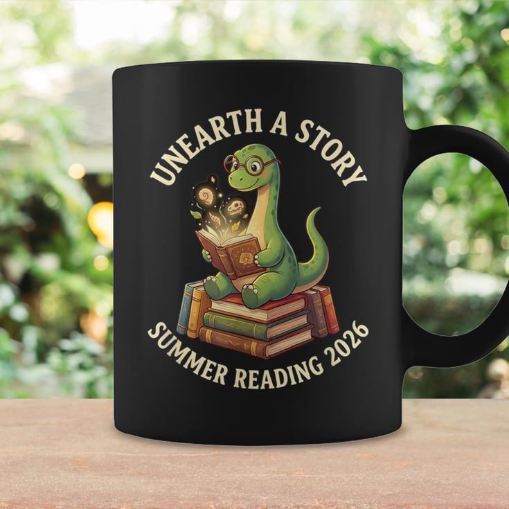 Unreath a Story Summer Library Reading 2026 Dinosaur Book Graphic Print Coffee Mug Gifts ideas Unreath a Story Summer Library Reading 2026 Dinosaur Book Graphic Print Coffee Mug Gifts ideas