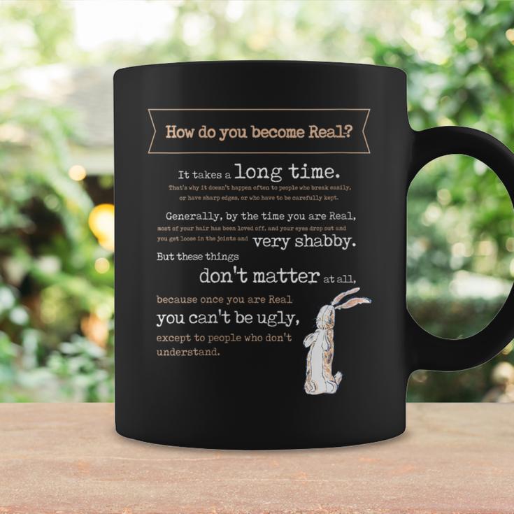 Velveteen Rabbit Book Quote 1922 Becoming Real Skin Horse Graphic Print Coffee Mug Gifts ideas