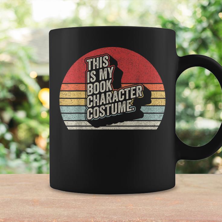 Vintage This Is My Book Character Costume Halloween Graphic Print Coffee Mug Gifts ideas
