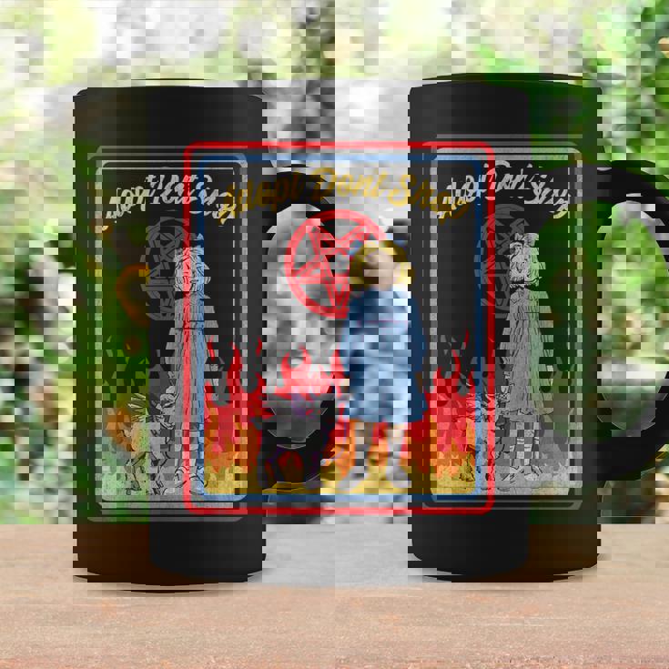 Vintage Child Game Horror Adopt Donthop Dark Humor コーヒーマグ ギフトのアイデア